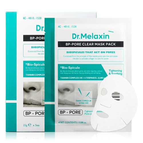 ماسک ورقه ای کنترل منافذ دکتر ملاکسین Dr.Melaxin BP Pore Clear Mask Pack
