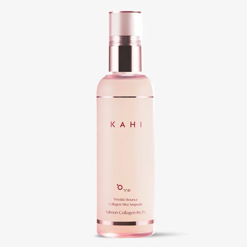 میست آمپول کلاژن کاهی ضد چروک و جوانساز پوست KAHI Wrinkle Bounce Collagen Mist Ampoule