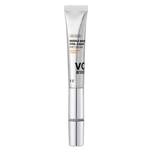 کرم دور چشم ریدل شات ویتا لایت وی تی کازمتیک روشن کننده قوی پوست VT Cosmetics Reedle Shot Vita-Light Eye Cream