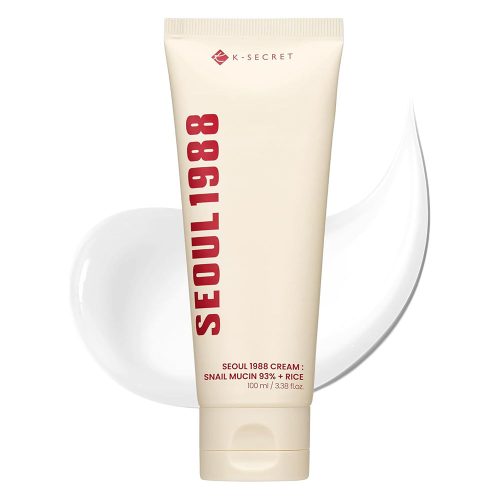 کرم موسین حلزون 93% و برنج کی سکرت روشن کننده و مرطوب کننده K-SECRET SEOUL 1988 Cream Snail Mucin 93% + Riceکرم موسین حلزون 93% و برنج کی سکرت روشن کننده و مرطوب کننده K-SECRET SEOUL 1988 Cream Snail Mucin 93% + Rice
