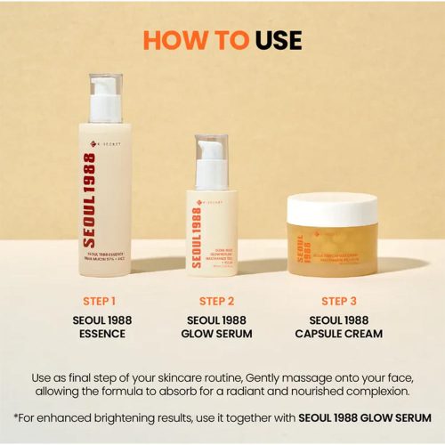 کرم کپسولی یوجا نیاسینامید 5% کی سکرت ضد لک و روشن کننده پوست K-SECRET SEOUL 1988 Capsule Cream Niacinamide 5% + Yuja