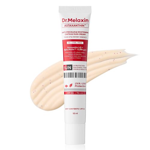 کپسول ضد آفتاب آستاگزانتین دکتر ملاکسین روشن کننده و ضد کک و مک Dr.Melaxin Astaxanthin Anti-Freckles & Whitening Capsule Sunscreen