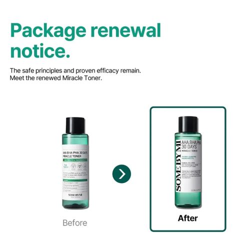 تونر 30 روزه میراکل سام بای می ضد جوش و لایه بردار Some By Mi AHA BHA PHA 30 Days Miracle Toner