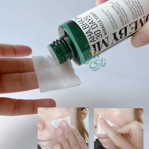 تونر 30 روزه میراکل سام بای می ضد جوش و لایه بردار Some By Mi AHA BHA PHA 30 Days Miracle Toner