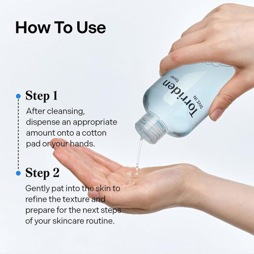 تونر هیالورونیک اسید توریدن آبرسان و مرطوب کننده پوست Torriden DIVE-IN Low Molecular Hyaluronic Acid Toner