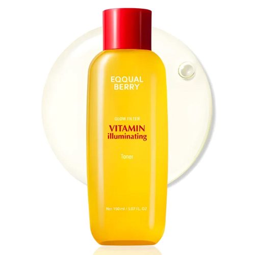 تونر ویتامینه اکوال بری روشن کننده و لایه بردار ملایم EQQUALBERRY Vitamin Illuminating Toner