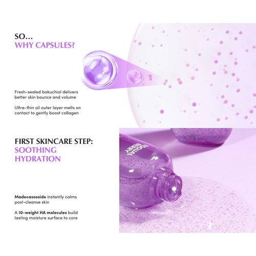 تونر کپسولی باکوچیول اکوال بری ضد چروک و لیفتینگ EQQUALBERRY Bakuchiol Plumping Capsule Toner