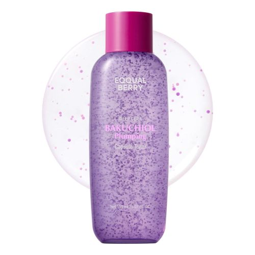 تونر کپسولی باکوچیول اکوال بری ضد چروک و لیفتینگ EQQUALBERRY Bakuchiol Plumping Capsule Toner
