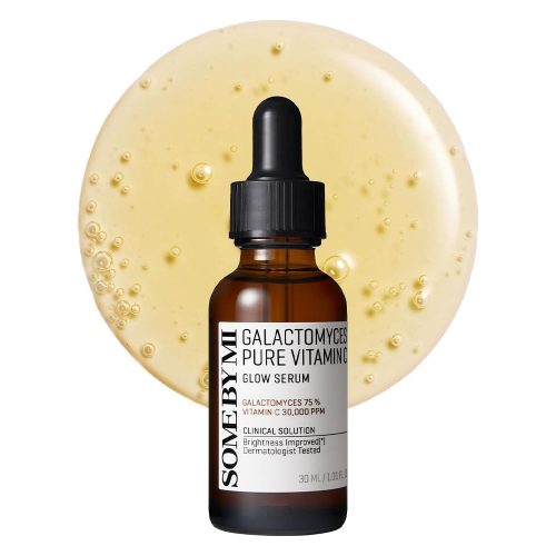 سرم ویتامین سی و گالاکتومایسس سام بای می روشن کننده و درخشان کننده پوست Some By Mi Galactomyces Pure Vitamin C Glow Serum