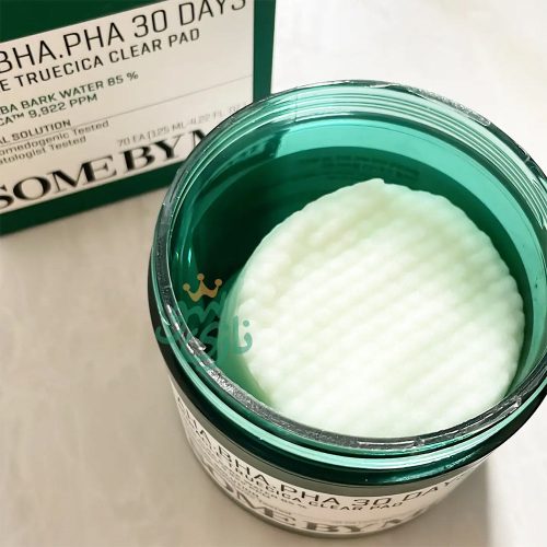 پد لایه بردار و ضد جوش 30 روزه میراکل سام بای می SOME BY MI AHA BHA PHA 30 Days Miracle Truecica Clear Pad