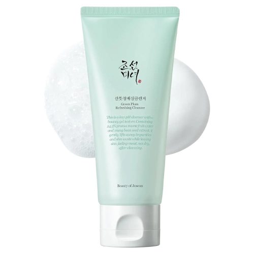 ژل شستشوی آلو سبز و ماش بیوتی آف جوسان طراوت بخش و مرطوب کننده Beauty of Joseon Green Plum Refreshing Cleanser