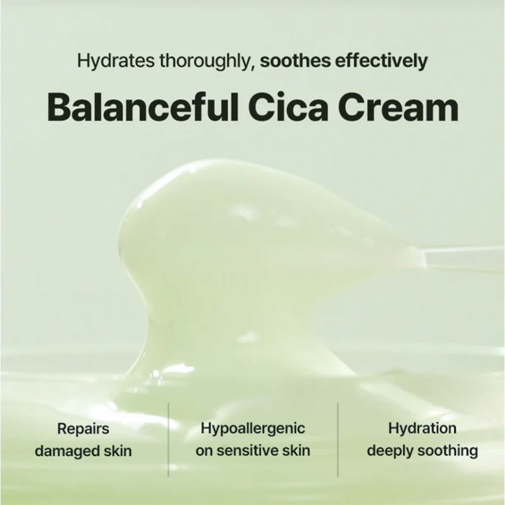 کرم تسکین دهنده سیکا توریدن 6 کرم تسکین دهنده سیکا توریدن Torriden Balanceful Cica Cream