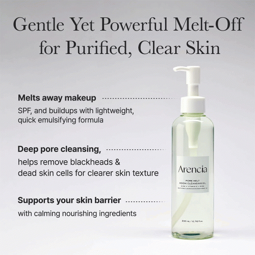 شوینده روغنی موچی کنترل منافذ آرنسیا Arencia Pore Melt Mochi Cleansing Oil