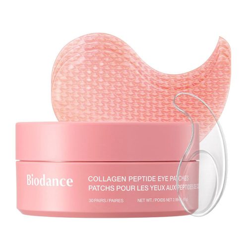 پچ زیر چشم کلاژن و پپتاید بایودنس ضد چروک، آبرسان و روشن کننده Biodance Collagen Peptide Eye Patches