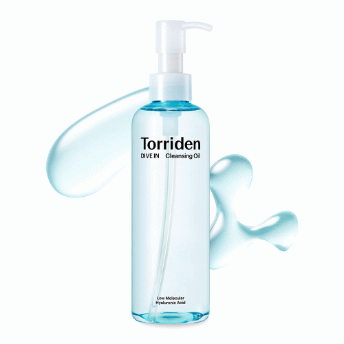 شوینده روغنی ریز مولکولی هیالورونیک اسید توریدن آبرسان عمیق و پاکسازی منافذ Torriden DIVE IN Cleansing Oil