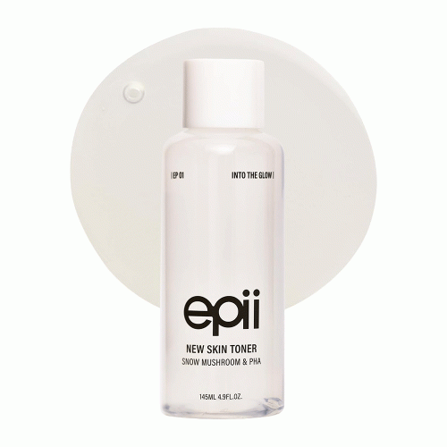 تونر قارچ برفی PHA و اپی لایه بردار و آبرسان epii New Skin Toner Snow Mushroom & PHA