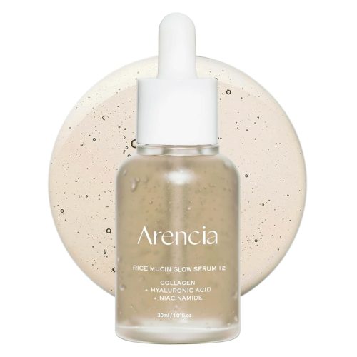 سرم آبرسان و روشن کننده برنج و حلزون آرنسیا ARENCIA Rice Mucin Glow Serum