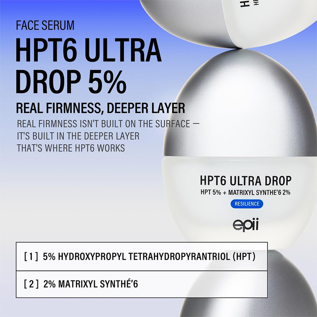 سرم تخصصی ضد چروک و جوانساز HPT6 اولترا دراپ 5 درصد اپی 3 سرم تخصصی ضد چروک و جوانساز HPT6 اولترا دراپ 5 درصد اپی epii HPT6 Ultra Drop 5%