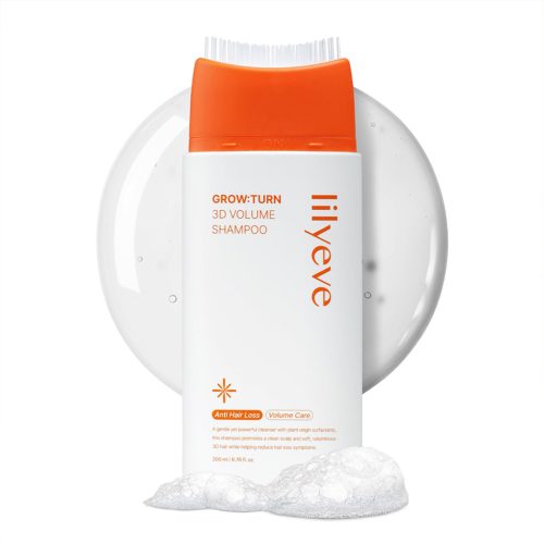 شامپو ضد ریزش و حجم دهنده موی لیلیوئه lilyeve Grow Turn Exosome 3D Volume Brush Shampoo