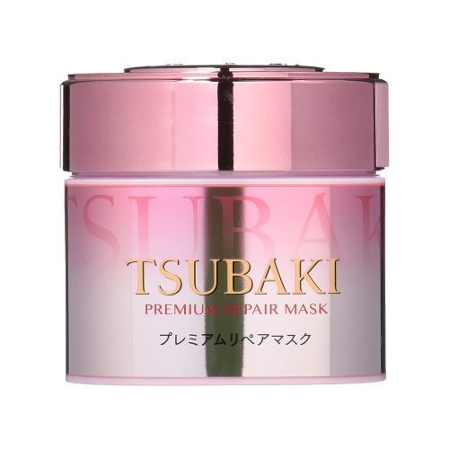 ماسک موی ترمیم کننده کاملیای صورتی تسوباکی شیسیدو Shiseido Tsubaki Premium Repair Mask Pink Camellia
