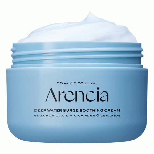 کرم آبرسان و تسکین دهنده هیالورونیک اسید آرنسیا Arencia Deep Water Surge Soothing Cream