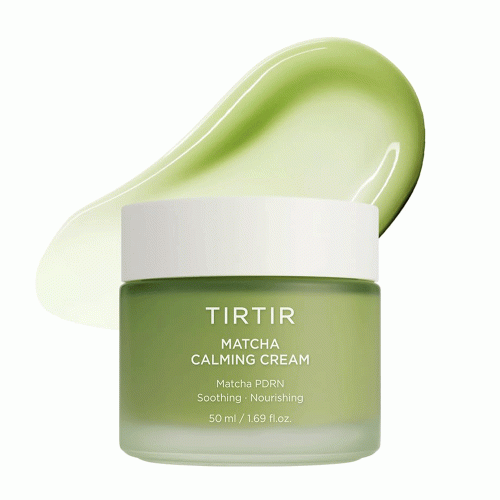 کرم تسکین دهنده و ترمیم کننده سد دفاعی پوست ماچا و PDRN تیر تیر TIRTIR Matcha PDRN Calming Cream