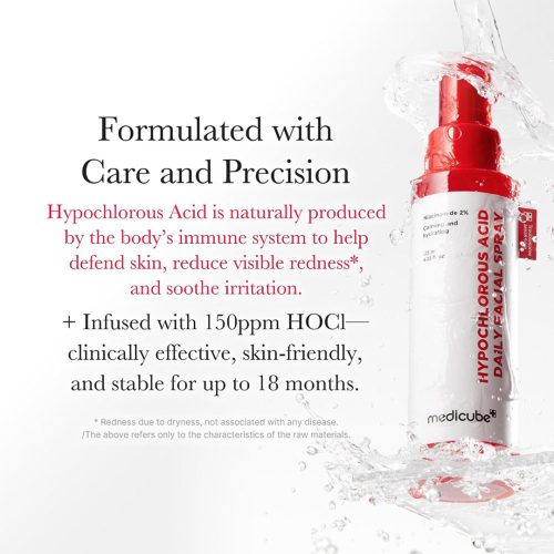 اسپری هیپوکلروس اسید مدی کیوب ضد جوش و تسکین دهنده medicube Hypochlorous Acid Daily Facial Spray