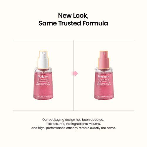 سرم میست ژلی کلاژن و پپتاید بایودنس آبرسان قوی و درخشان کننده پوست Biodance Collagen Peptide Jelly Serum Mist