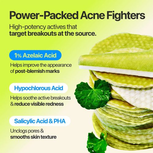 پد تونر ضد جوش آزلائیک اسید و سیکا نامبوزین numbuzin Zero Blemish Azela Cica Balancing Dual Pads