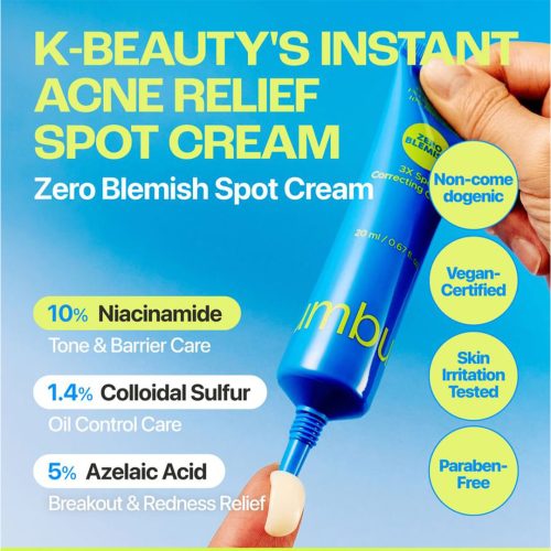 کرم ضد جوش و ضد لک نامبوزین 6 کرم ضد جوش و ضد لک نامبوزین numbuzin Zero Blemish 3X Spot Correcting Cream