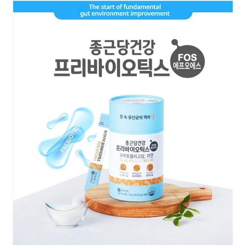 مکمل پری‌ بیوتیک FOS چونگ کان دانگ بهبود سلامت روده و گوارش Chong Kun Dang Healthcare Prebiotics Fructooligosaccharide FOS