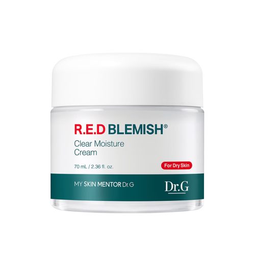 کرم تسکین دهنده و مرطوب کننده پوست خشک و حساس رد بلمیش دکتر جی Dr.G Red Blemish Clear Moisture Cream